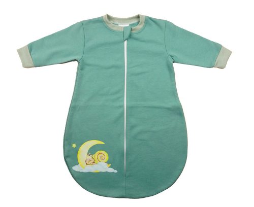 Belül bolyhos hosszú ujjú hálózsák – 2,5 TOG -Csiga mintával