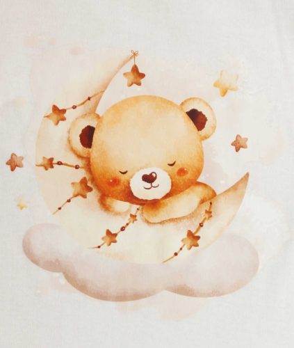 Ujjatlan tipegő hálózsák Macis mintával 1 TOG