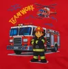 2 részes kisfiú nyári szett – Tűzoltós mintával