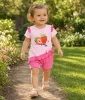 Rövid ujjú kislány baba napozó – Gyümölcsös