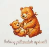 Apák napi ujjatlan pamut rugdalózó