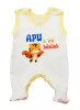 Apák napi ujjatlan pamut rugdalózó
