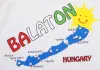 Baba, gyerek feliratos "Balaton" atléta