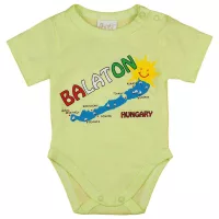 Rövid ujjú baba body, kombidressz
