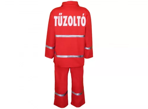 Tűzoltó jelmez 2 részes