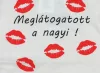 Meglátogatott a nagyi! feliratos napozó