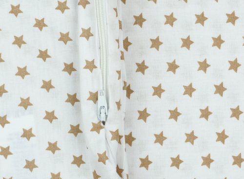 Baba paplanhuzat (90x135) barna csillag