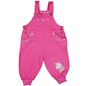 Unikornis lányka kertésznadrág