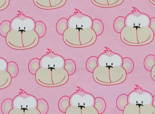 Monkey majom mintás lány baba napozó