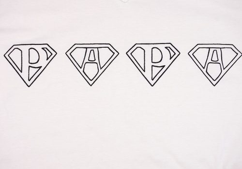 Apák napi kreatív póló ajándék filctollakkal