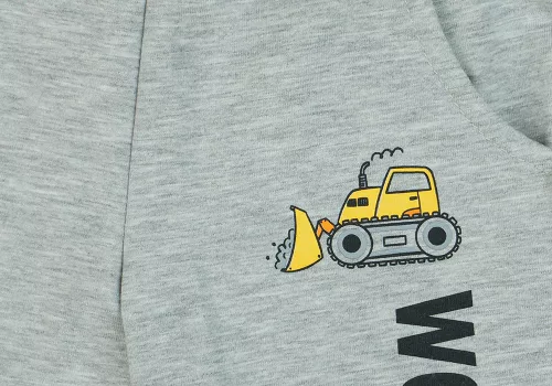 "Work Zone" markológépes, belül bolyhos fiú szabadidő nadrág