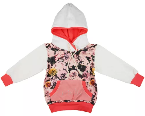 Rózsa mintás lányka szabadidő szett