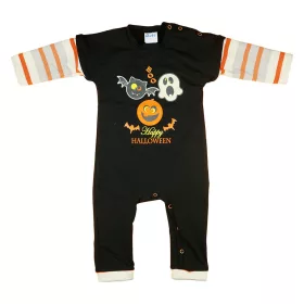Halloween mintás hosszú ujjú rugdalózó