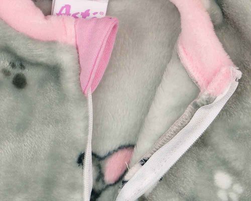 Mintás hosszú ujjú wellsoft tipegő hálózsák 3,5 TOG