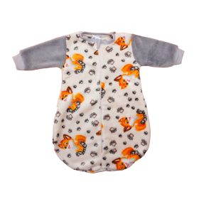 Mintás hosszú ujjú wellsoft hálózsák 3,5 TOG