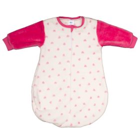   Hosszú ujjú wellsoft hálózsák Szivecskés mintával 3,5 TOG