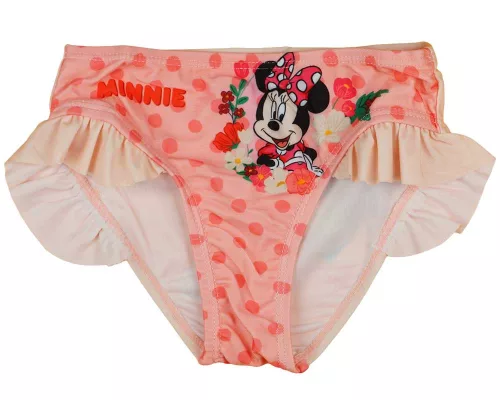 Minnie egér mintás kislány fürdőbugyi