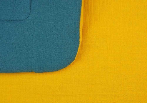 Pamut bélelt babatakaró 60x98cm