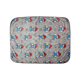 Mintás wellsoft babatakaró 70x90cm