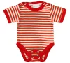 Rövid ujjú dupla patentos baba body