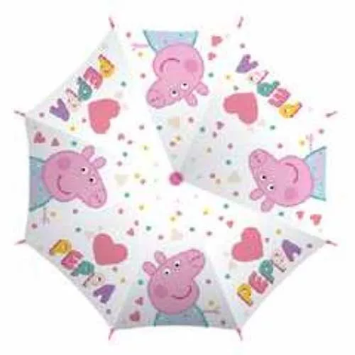 Nyeles esernyő Peppa malac mintával