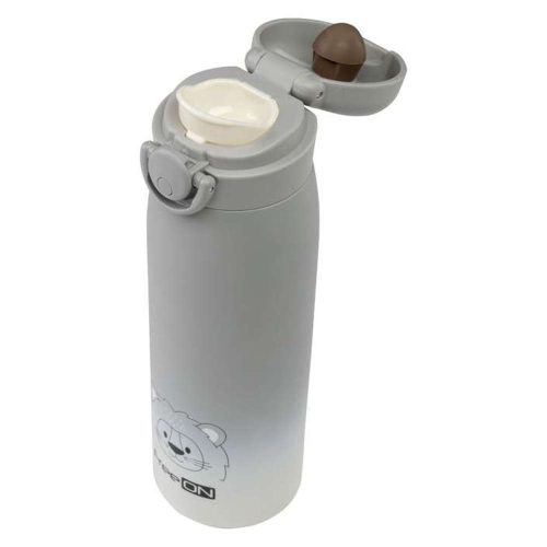 FreeON thermo kulacs 480ml- Szürke oroszlán