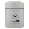 FreeON thermo ételtároló termosz 350 ml- Szürke oroszlán