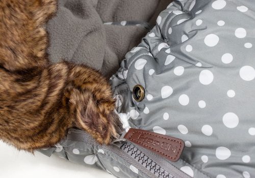 FreeON univerzális babakocsi bundazsák, lábzsák 100x55 cm-es víztaszító - Szürke