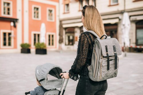 FreeON Backpack pelenkázó táska, hátizsák - Gold