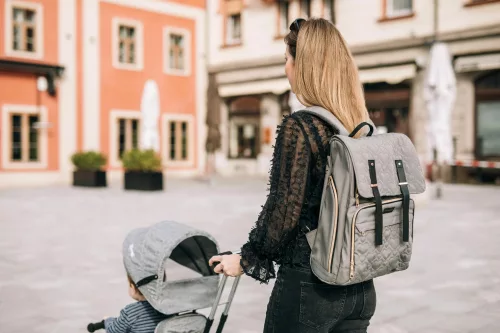 FreeON Backpack pelenkázó táska, hátizsák - Gold
