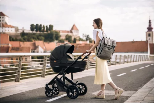 FreeON Backpack pelenkázó táska, hátizsák - Gold