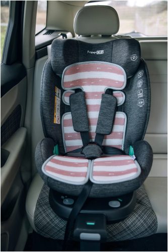 FreeON univerzális légáteresztő betét babakocsiba, biztonsági gyermekülésbe- white/pink