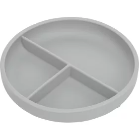 FreeON osztott szilikon tányér-gray