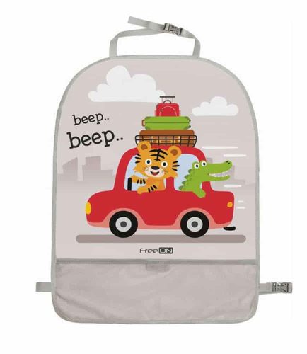 FreeOn Ülésvédő hálós zsebbel