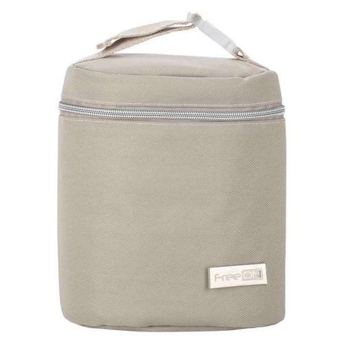 FreeON dupla cumisüveg melegentartó- Bézs