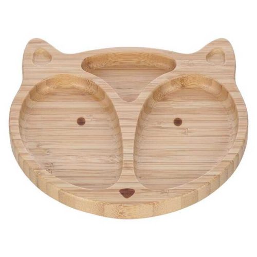 FreeON bambusz tányér-Rókás