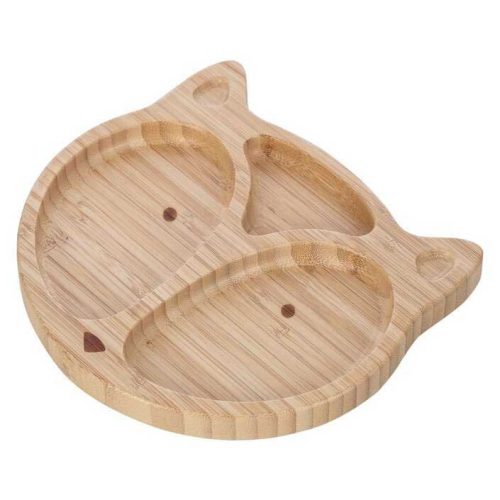 FreeON bambusz tányér-Rókás