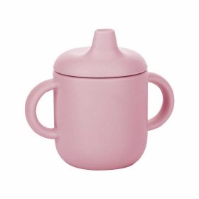 FreeON Szilikon Pohár Fogantyúval – Rózsaszín