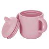 FreeON Szilikon Pohár Fogantyúval – Rózsaszín