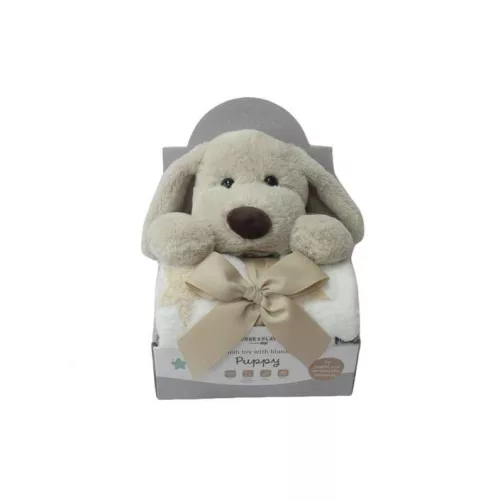 Free 2 Play Plüssjáték Takaróval – Kutyus