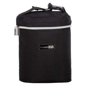 FreeON dupla cumisüveg melegentartó- fekete