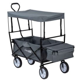 FreeON összecsukható strandkocsi tetővel