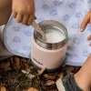 Béaba Rozsdamentes acél Tároló doboz - 300 ml - Sötét köd - Halvány rózsaszín -