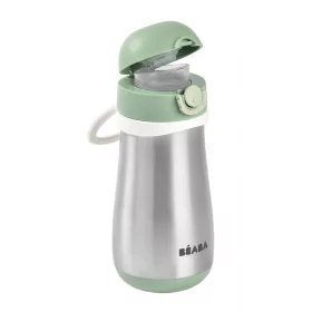   Béaba Rozsdamentes Acél Palack + Fogantyú - 350 ml - Zsályazöld -