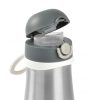Béaba Rozsdamentes Acél Palack + Fogantyú - 350 ml - Sötétszürke -
