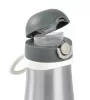 Béaba Rozsdamentes Acél Palack + Fogantyú - 350 ml - Sötétszürke -
