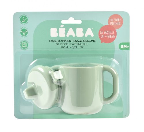 Béaba Szilikon tanulópohár - Zsályazöld