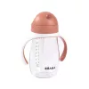 Béaba szívószálas itatópohár – 300 ml, Terracotta