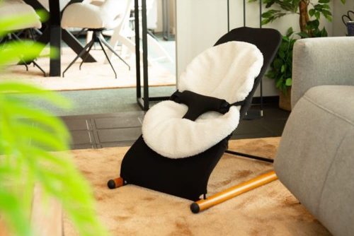 Childhome Evolux Pihenőszék Mogyoróbarna/Fekete-Kiállított darab!