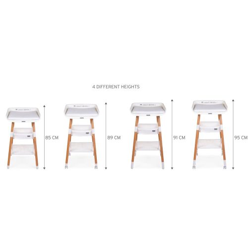 Childhome Evolux Pelenkázóasztal - Fa/Fehér